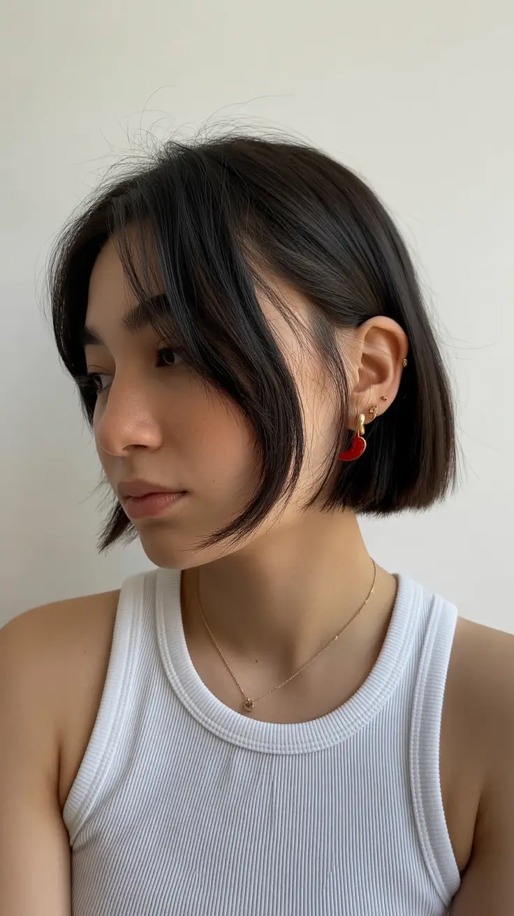 simple spring short hairstyles 2026 Relaxed French Bob With Face Framing Flow