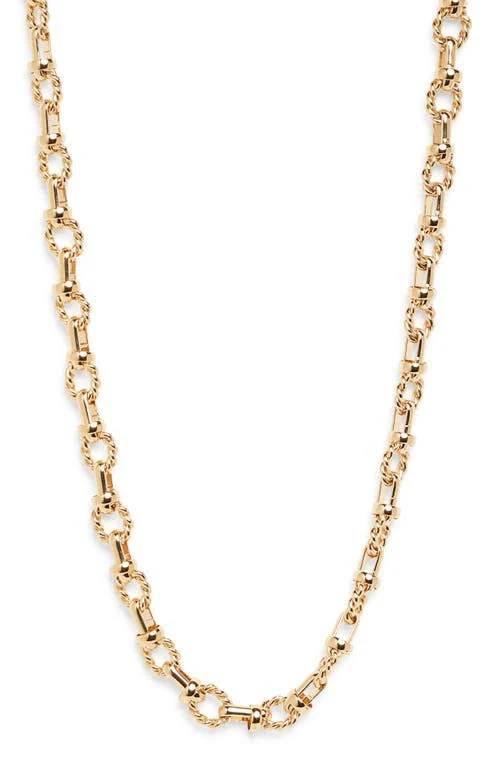 accessory 14K Gold Plated Demi Fine Chain Necklace Nordstrom $65