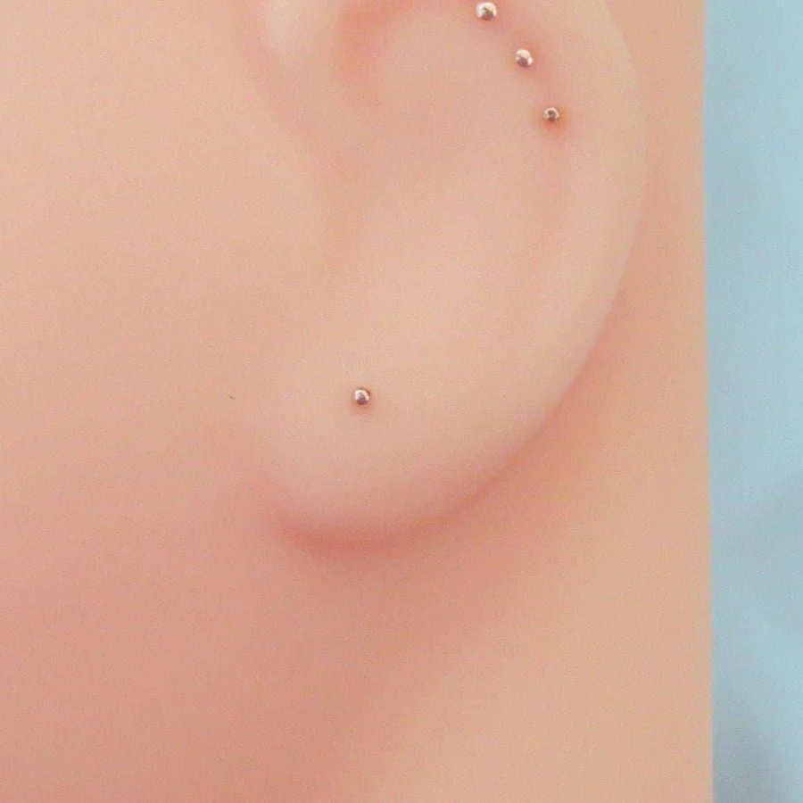 accessory 14K Rose Gold Filled Teeny Tiny Stud Earrings Etsy - SweetLobes $22.99