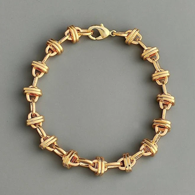 accessory 18K Gold Chunky Thick Chain Bracelet Etsy - JucaaDesigns $47.99