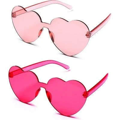 accessory 4E's Women's Novelty Heart Sunglasses 2-Pack Target $9.99