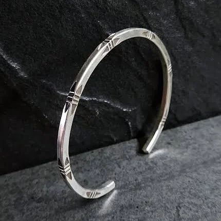 accessory 990 Silver Geometric Cuff Bracelet Etsy - Seller $133.34