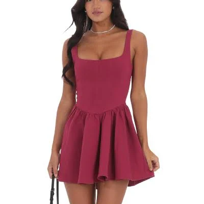 dress A-Line Square Neck Dress LUCY IN THE SKY $27.95