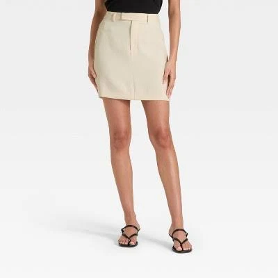 mini skirt A New Day Women's Tailored Mini A-Line Skirt Target $16.5