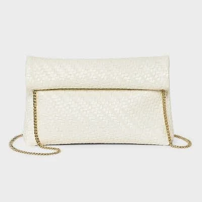 bag A New Day Woven Fold Over Clutch Target $25