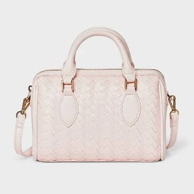 bag A New Day Woven Mini Bowler Crossbody Bag Target $30