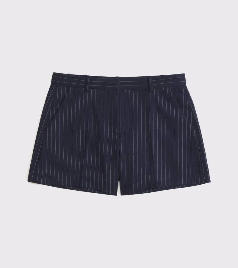 shorts Abercrombie & Fitch Women's Mid Rise Tailored Shorts Abercrombie & Fitch $48