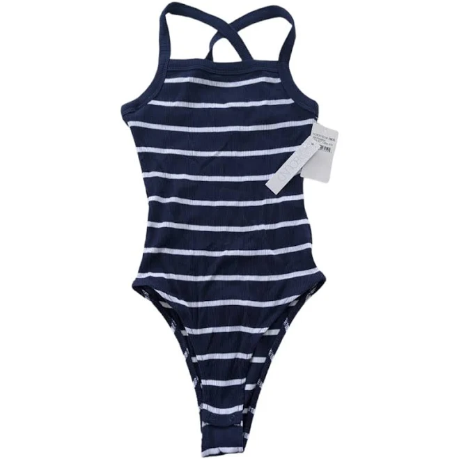 bodysuit Abound Striped Bodysuit Poshmark $12