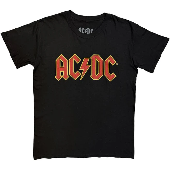 top AC/DC Unisex Logo T-Shirt Paradiso Clothing $20.33