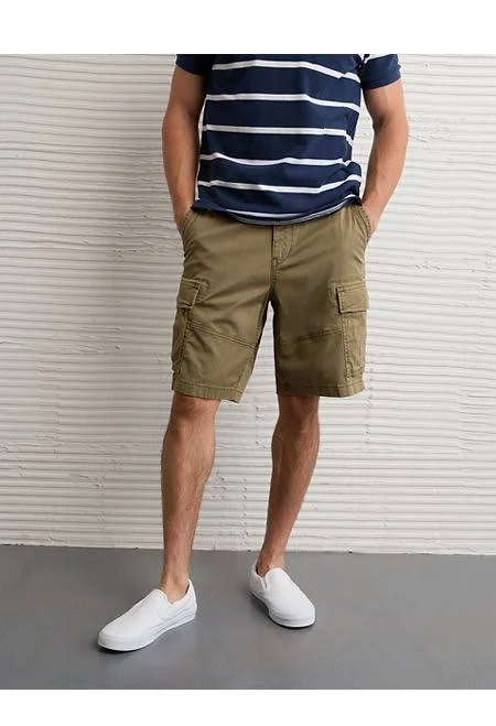 shorts AE Men's 10" Flex Lived-In Cargo Shorts American Eagle Outfitters $47.45