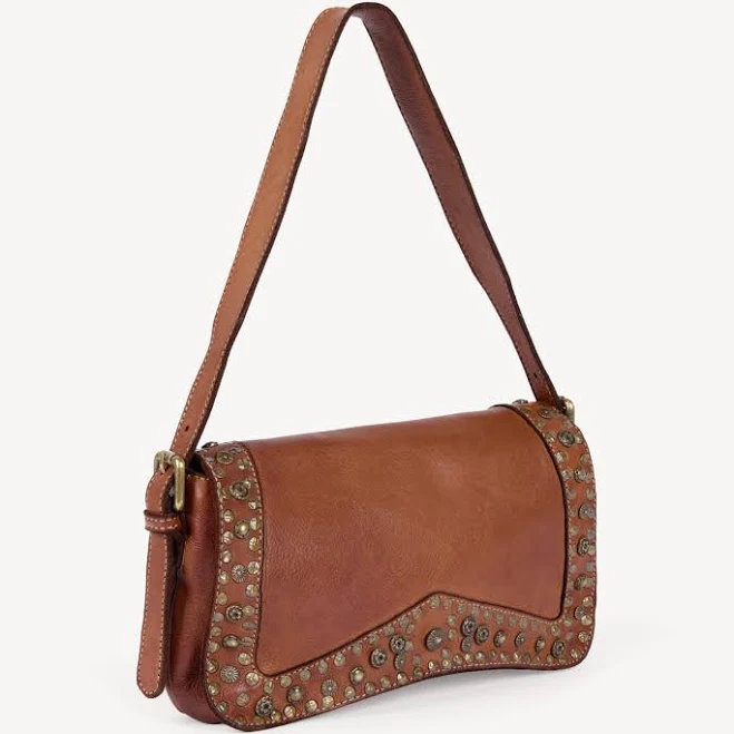 bag Air & Grace Silvia Studded Leather Cross Body Bag Air & Grace $337.61