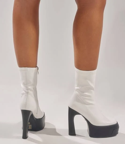 boots Akira Chunky Platform Bootie AKIRA $34.95