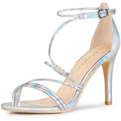 shoes Allegra K Women's Strappy Stiletto Ankle Strap Sandals Target $44.79