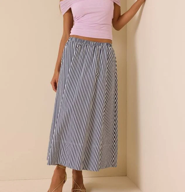 skirt Altar'd State Sloane Stripe Midi Skirt Altar'd State $74