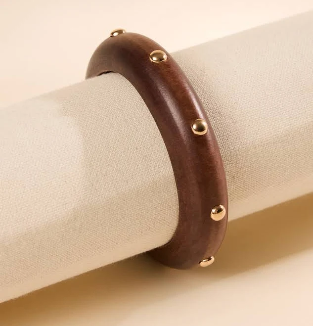 accessory Altar'd State Wood Bangle Bracelet Altar'd State $9.88