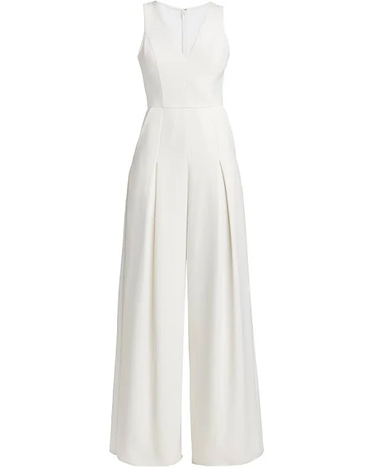 jumpsuit Amsale Women's Crepe Wide-leg Jumpsuit Saks Fifth Avenue $371.25