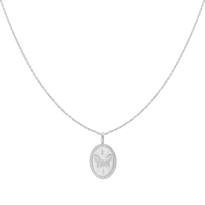 accessory Ania HAIE Silver Butterfly Pendant Necklace Ania Haie $99