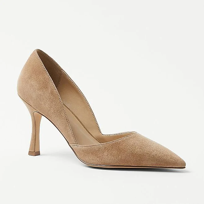 shoes Ann Taylor Women's Azra Suede Pumps Ann Taylor $95.4