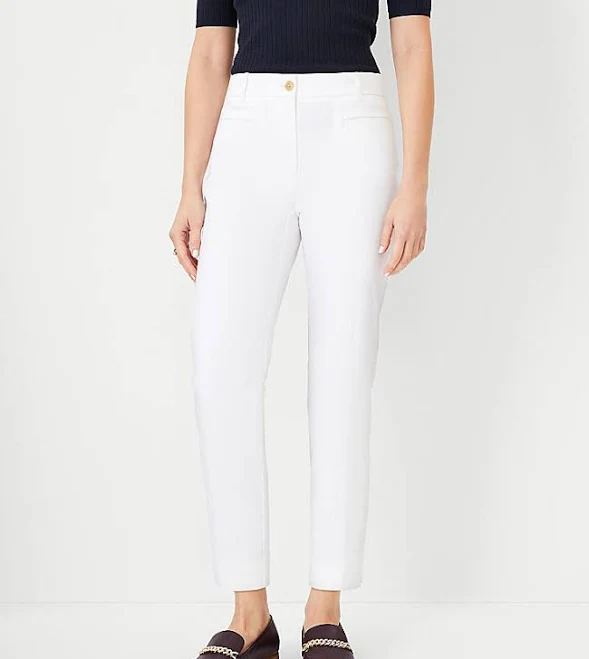 pants Ann Taylor Women's Cotton Crop Pants Ann Taylor $53.7