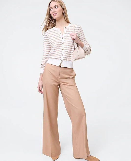 wide leg pants Ann Taylor Women's Weekend Everyday Wide-Leg Pants Ann Taylor $59.5