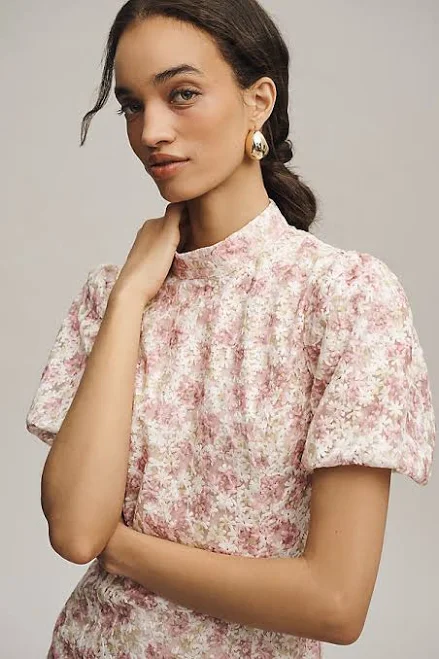 accessory Anthropologie Chunky Puff Hoop Earrings Anthropologie $24.95