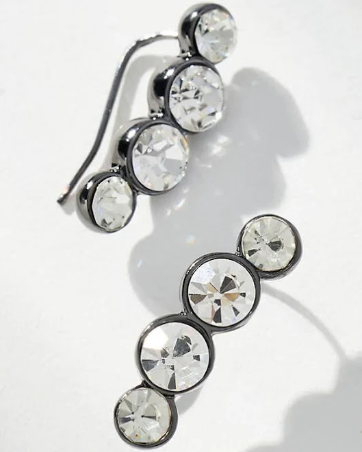 accessory Anthropologie Sparkling Crystal Drop Earrings Anthropologie $21.95