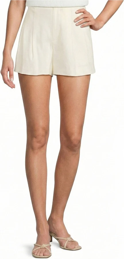 shorts Antonio Melani Women's Tropez Linen High Rise Pleated Shorts Dillard's $119