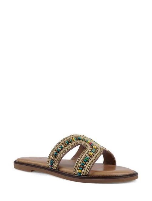 shoes Artisan Crafted by Zigi Badalona Beaded Slide Sandals Nordstrom $139.95