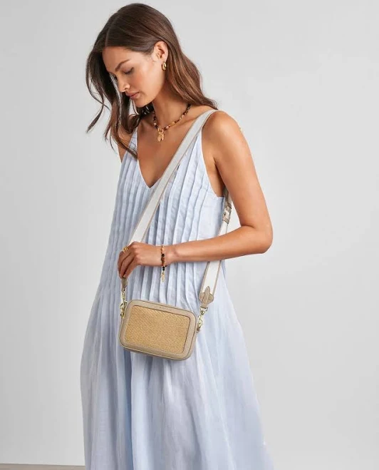 bag Avery Raffia Crossbody Bag Virgo Boutique $59