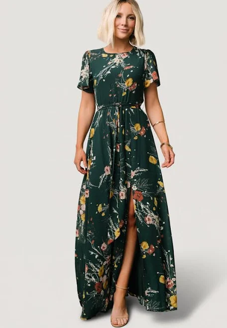 dress Baltic Born Naomi Floral Chiffon Maxi Dress Baltic Born $56