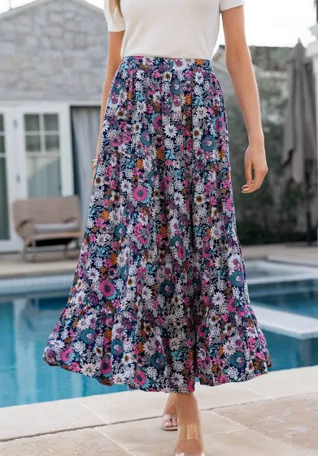 skirt Baltic Born Women's Reilly Maxi Skirt Baltic Born $54