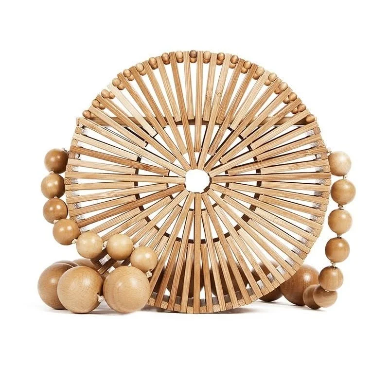 bag Bamboo Circle Beach Bag Baginning $87.99