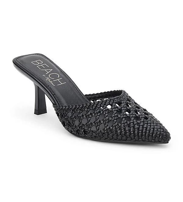 shoes BEACH by Matisse Women's Tia Kitten Heel Mule Pumps Anthropologie $65