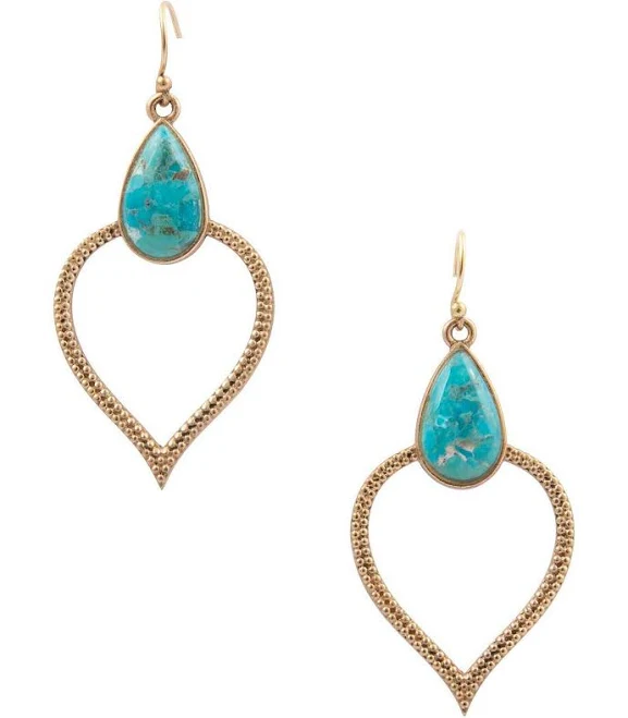 accessory Bedouin Women's Elysia Genuine Stone Drop Earrings Dillard's $46.8