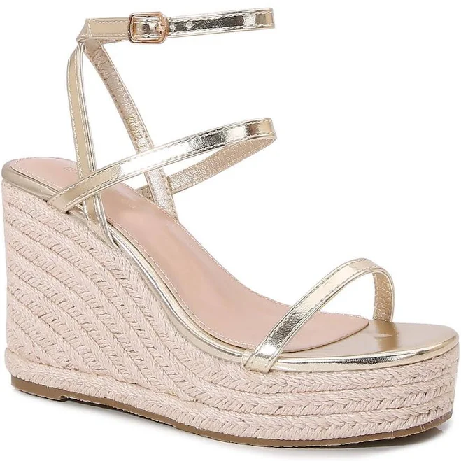 shoes BERNESS Women's Rosie Espadrille Wedge Sandals Macy's $43.99