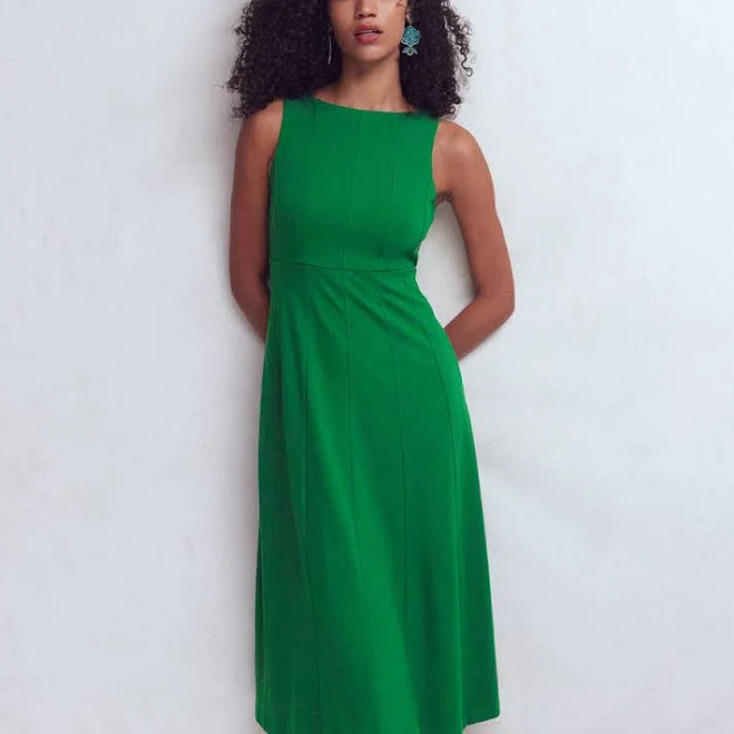 dress Boden Women's Sleeveless Ponte Midi Dress Boden $220