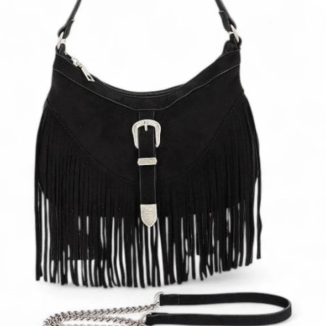 bag Boho Faux Suede Crossbody Bag Pretty Attitude $49.9