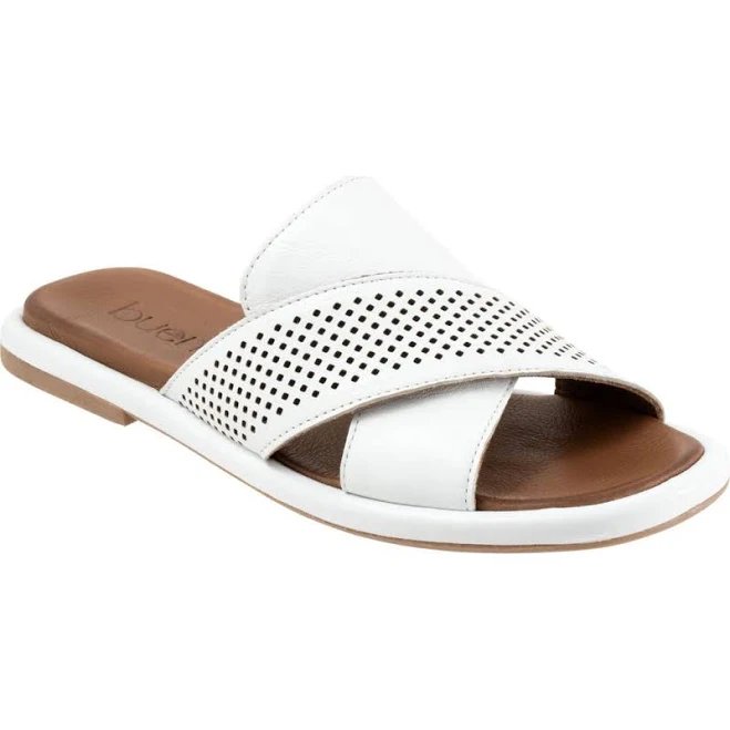shoes Bueno Women's Eddison Leather Slide Sandals Nordstrom Rack $59.97