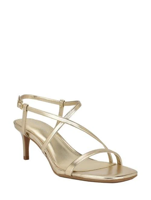 shoes Calvin Klein Women's Ishaya Strappy Low Stiletto Sandals Nordstrom $99