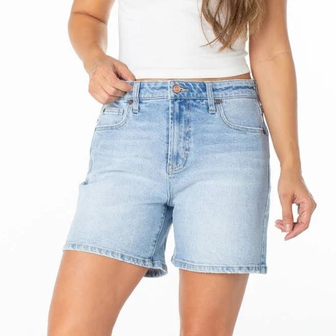 shorts Celebrity Pink Juniors' High-Rise Denim Bermuda Shorts Macy's $16.8