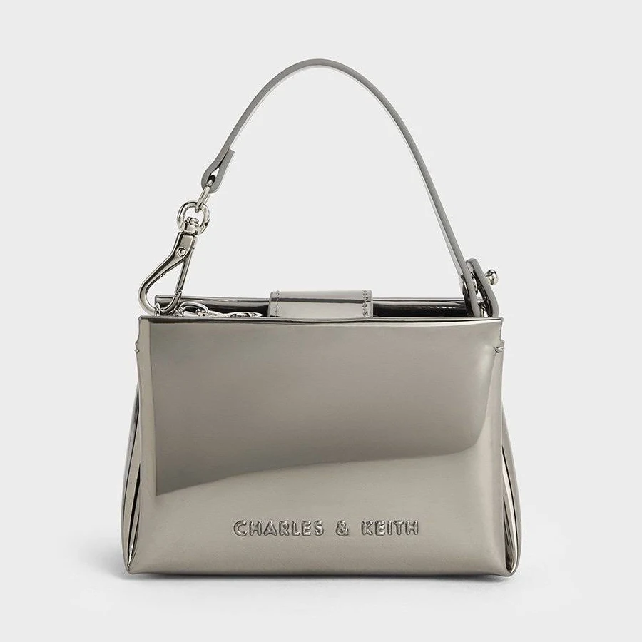bag Charles & Keith Bosie Metallic Micro Bag charleskeith.com $56