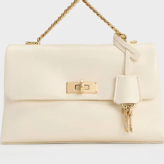 bag Charles & Keith Kerry Chain-Handle Crossbody Bag charleskeith.com $123