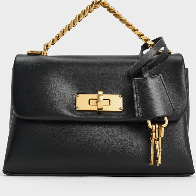 bag Charles & Keith Mini Kerry Chain-Handle Crossbody Bag charleskeith.com $87.2