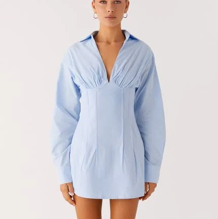 dress Clancy Mini Shirt Dress Peppermayo - US $83