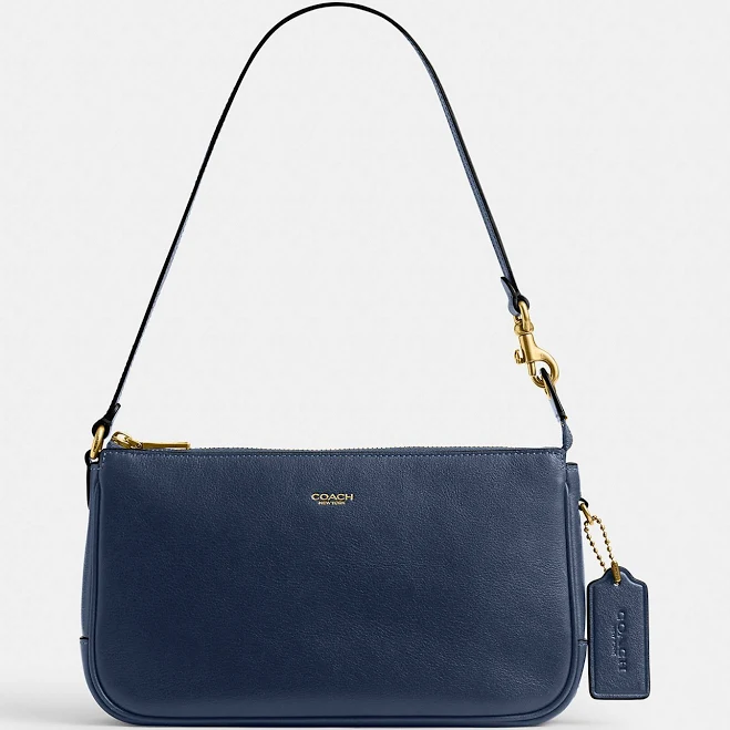 bag Coach Women's Plaza Leather Shoulder Bag COACH $125