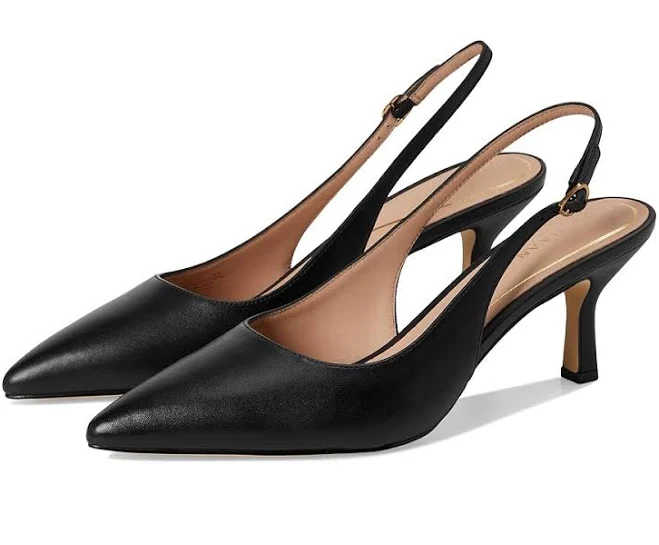 shoes Cole Haan Women's Hansell Leather Slingback Pumps Zappos.com $119.96