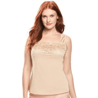 top Comfort Choice Women's Silky Lace-Trimmed Camisole Target $28.99