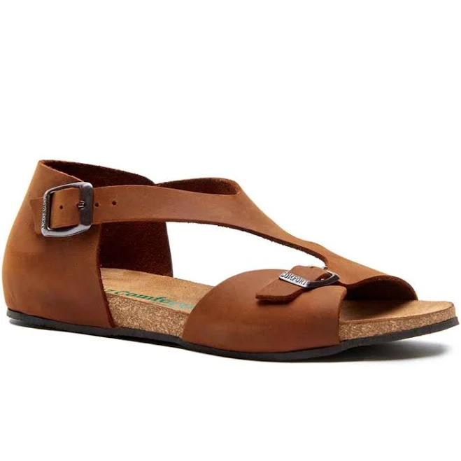 shoes COMFORTFUsse Lorah Genuine Leather Open Toe Sandals with Arch Support Comfortfusse $69.9