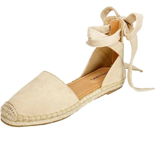shoes Comfortview Women's The Shayla Flat Espadrille, Size: 9 XW, Light Tan Kohl's $53.99