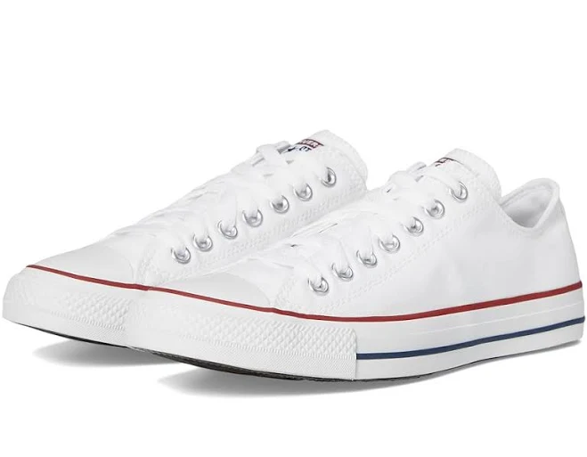 shoes Converse Chuck Taylor All Star Low Top Sneaker Classic Shoes Optical White : Men's 15 - Women's 17 Medium, Canvas Zappos.com $60
